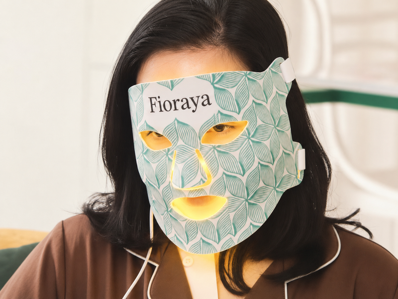 En mask, riktad vård för hud som ser trött och glåmig ut